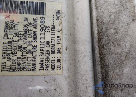 2018 Nissan Altima 2.5 Sv из США, поврежденный, VIN 1N4AL3AP1JC119089